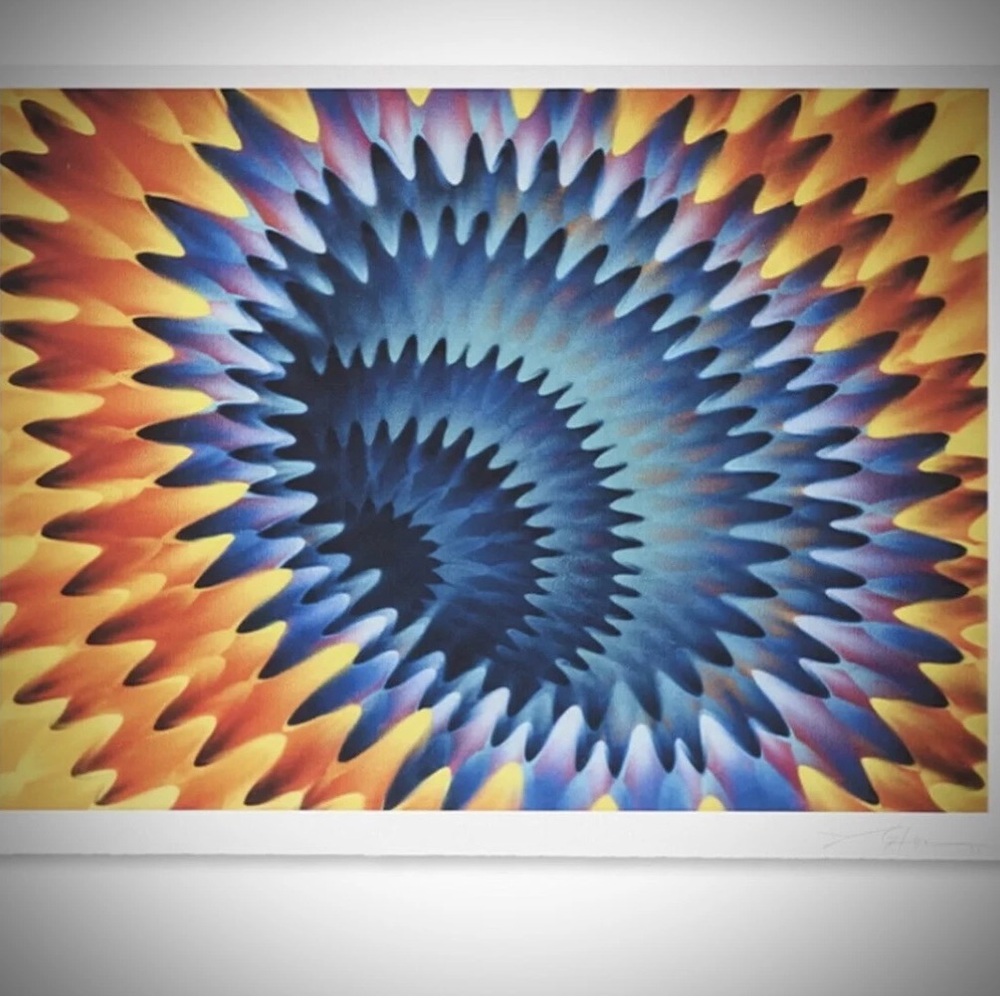HOXXOH "Vortex Portal" Signed #/100 Ltd. Ed Print Beyond the Streets  18” x 24”